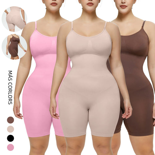 Seamless Shaping Mid-thigh Bodysuit