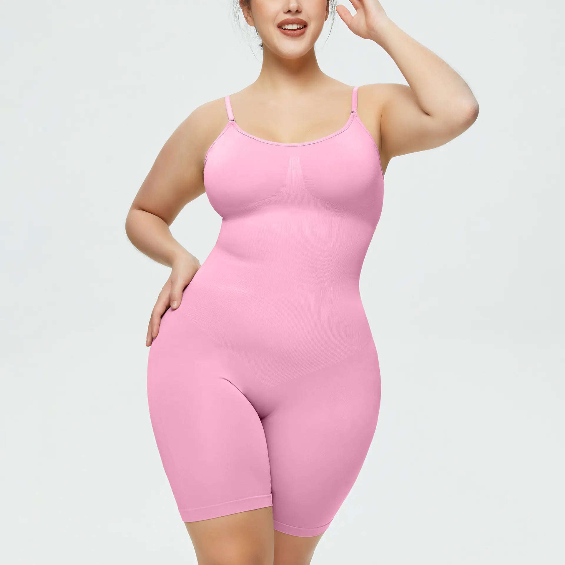 Seamless Shaping Mid-thigh Bodysuit
