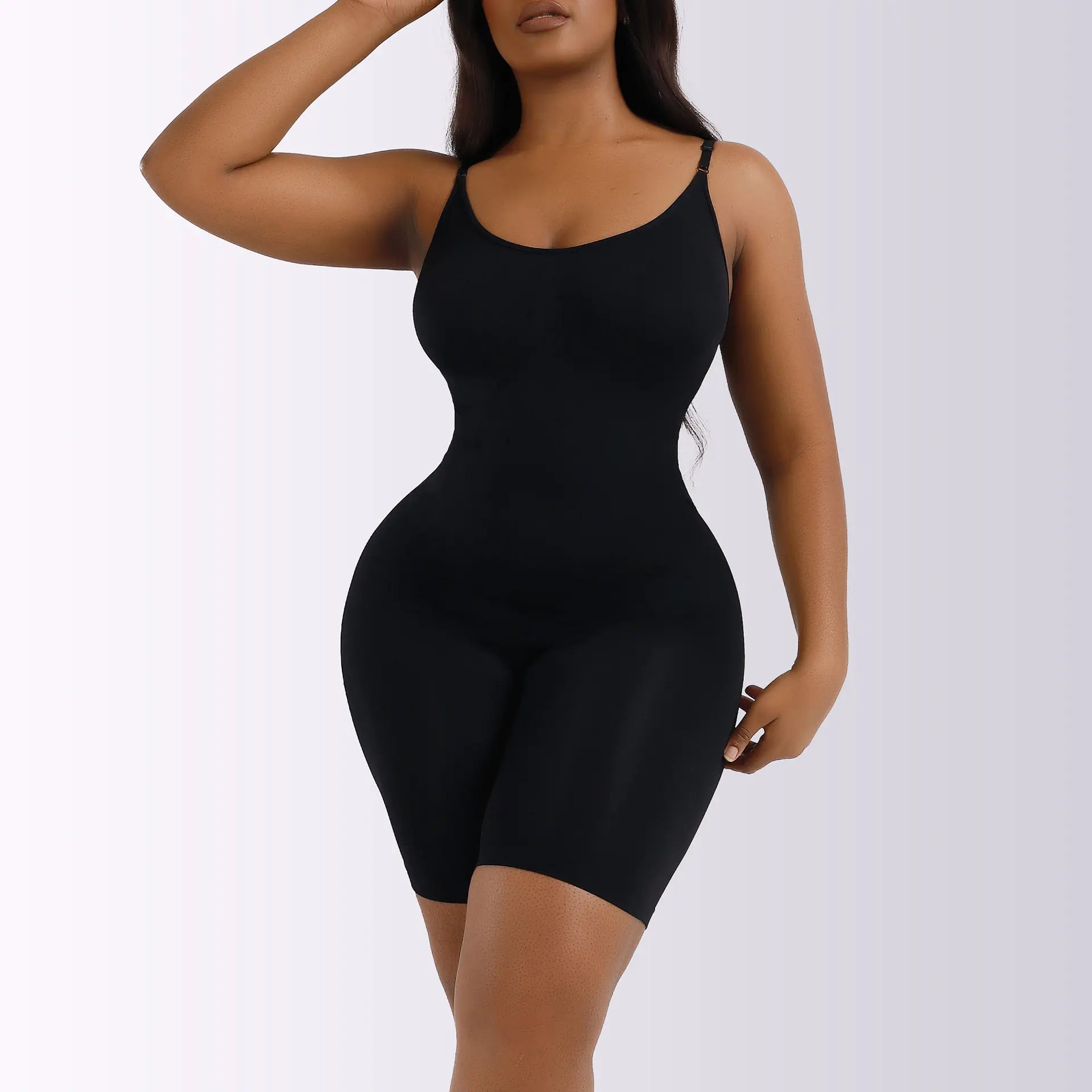 Seamless Shaping Mid-thigh Bodysuit